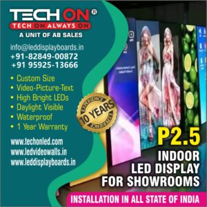 P2.5 INDOOR LED DISPLAY FOR SHOWROOM